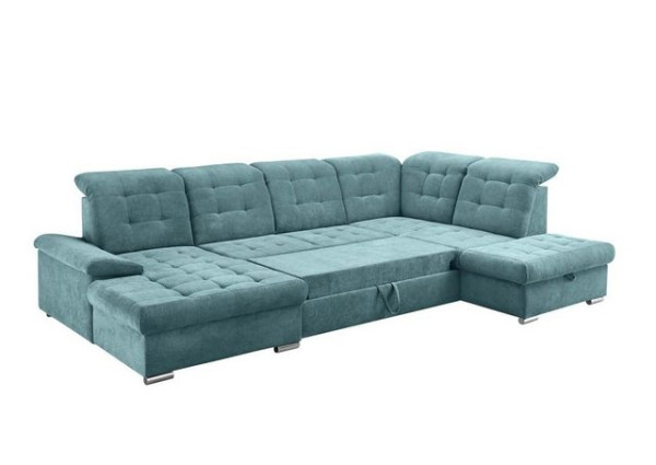 ED EXCITING DESIGN Wohnlandschaft, Kidman Wohnlandschaft 352 x 235 cm Polstergarnitur Sofagarnitur G