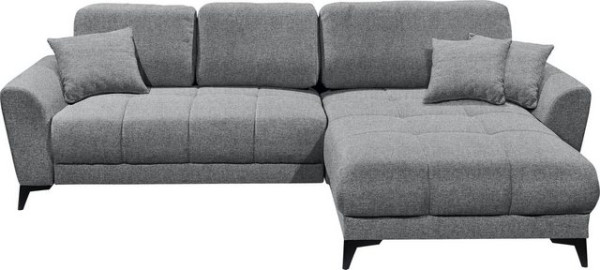 ED EXCITING DESIGN Ecksofa Bern, 2 Teile, frei im Raum stellbar, mit Bettkasten, mit Schlaffunktion